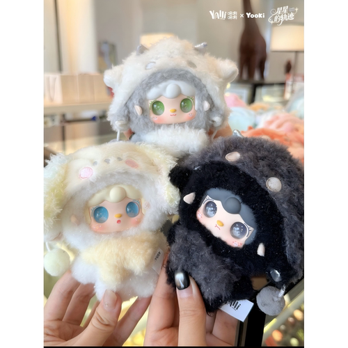 正版Yooki氧氧十二星座星星的轨迹盲盒包包毛绒公仔挂件可爱礼物