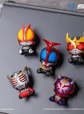 正品POPMART泡泡玛特共鸣 假面骑士超迷你棋子手办盲盒冰箱贴摆件