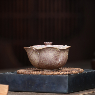 大吉羊柴烧 宜兴紫砂壶茶壶茶具 原矿本山绿泥香雪120ml徐雅