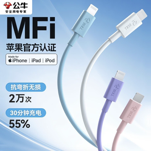 苹果15专用数据线套装 新款 c充电器线官方正品 公牛双typec数据线适配iPhone15promax手机车载双头PD快充usb