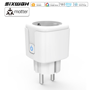 matter欧法规插座wifi插座物联APP通用型跨境Alexa语音通用