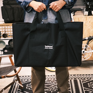 Toriexon战术收纳包网格桌露营桌子收纳袋黑色户外野营大容量储物