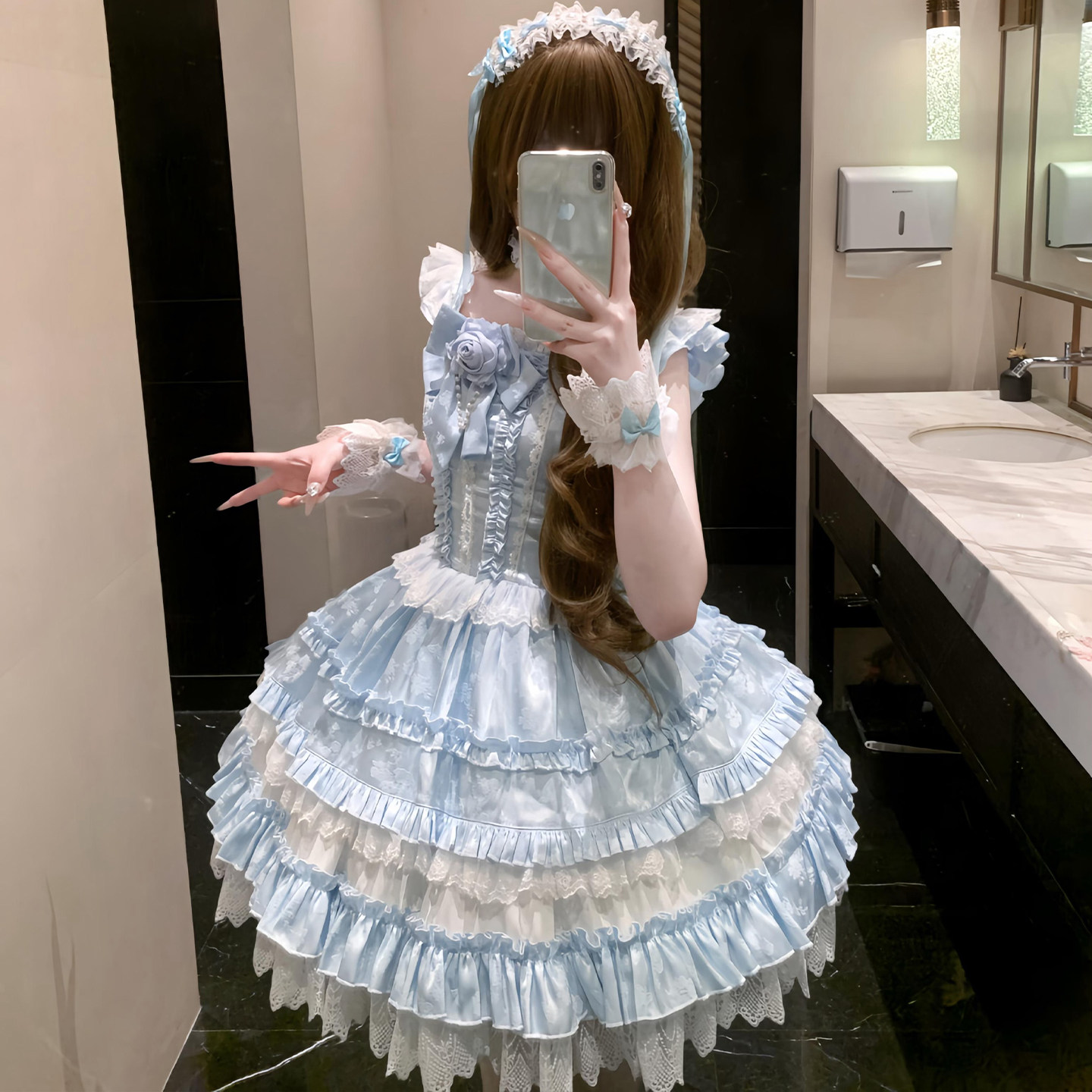 胜清原创Lolita日常款现货图片
