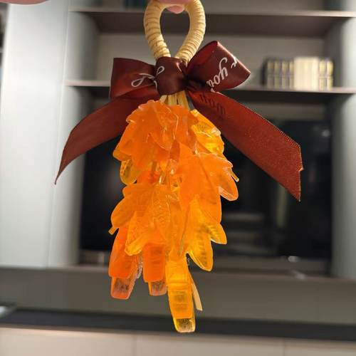 枫叶精油香皂创意可挂可洗香薰皂沐浴洗手车载高颜值伴手礼挂件