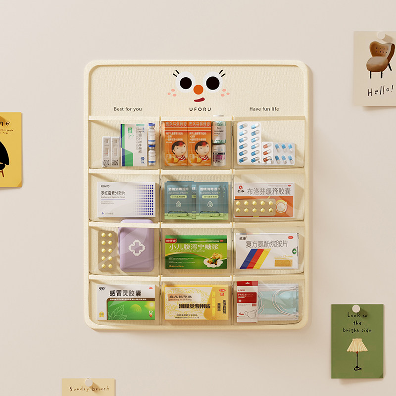 家用布艺药品收纳袋家用悬挂式贴身衣物杂物网兜大容量衣柜储物袋,收纳整理,收纳挂袋,淘宝优惠券,粉丝福利购,淘宝优惠卷