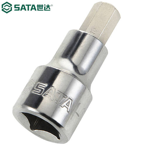 世达（SATA）12.5MM系列50MM长六角旋具套筒10MM24206