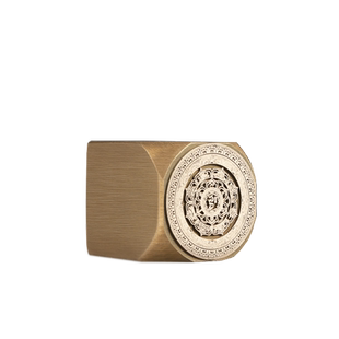 六字真言书画成品闲章篆刻章藏书法印章定刻引首压脚黄铜印章名字