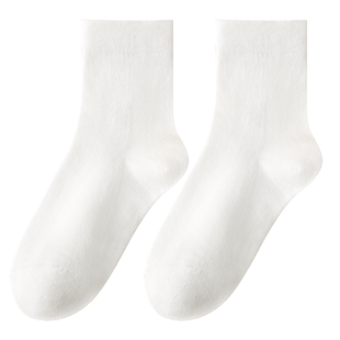 白色袜子女夏季薄款短筒吸汗透气防臭运动纯棉无骨月子袜夏天短袜