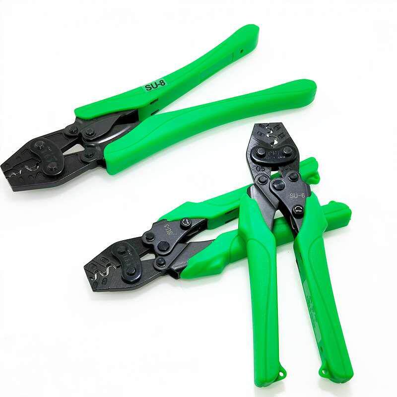 台湾OPT进口棘轮省力压线钳SU-2 5 6 8 16冷压裸端子奶嘴帽压接钳