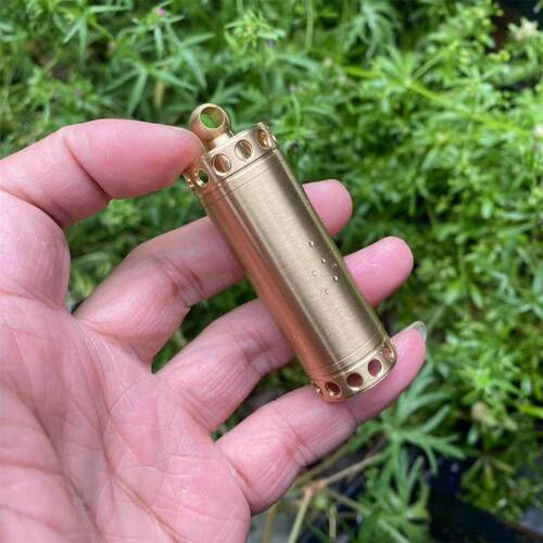 户外随身EDC收纳防水仓小药盒药罐老人小孩应急救生药仓防护装备