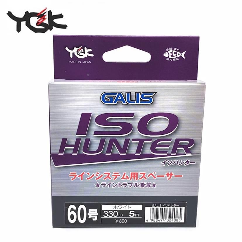 日本进口YGK ISO HUNTER 白色5米绑钩线铁板钩绑钩绳凯夫拉耐磨线