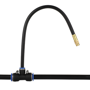 工地雾化喷头定时喷雾自动浇水浇菜万向喷洒铜喷嘴912管降温降尘
