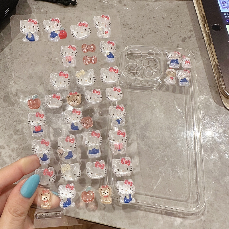 【自己贴了超貌美手机壳！贴纸】