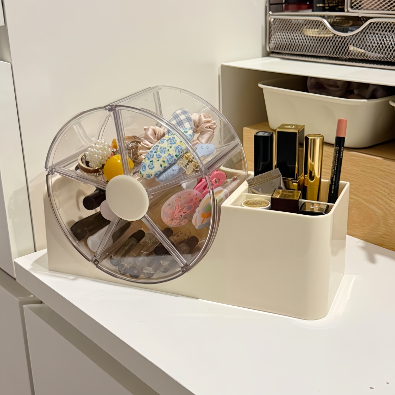 【可可爱爱小蜗牛旋转收纳盒！】