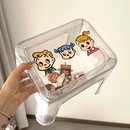 凳结实耐用轻奢高级感 亚克力收纳凳子小矮凳储物凳可坐家用换鞋