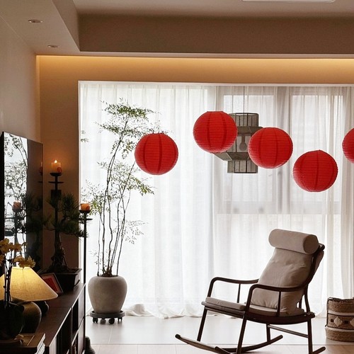 【啊！氛围感十足的灯笼呀！】