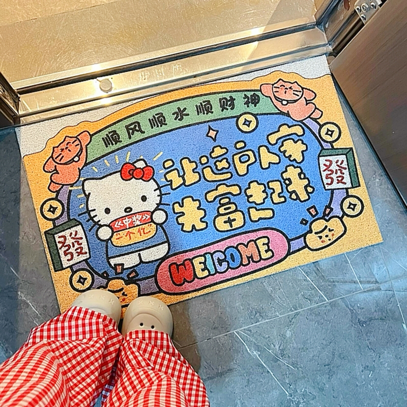 【这Kt猫的入户地垫太喜欢了~】
