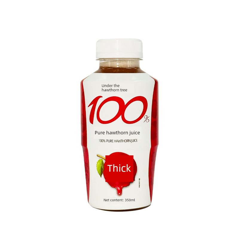 盒马山楂树下 纯100%山楂果汁饮料350ml 0蔗糖鲜Z果原汁鲜榨