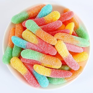 酸砂软糖混合网红爆款2022款qq软糖各种各样小零W食橡皮糖高颜值