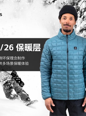 【会员专享】JONES滑雪户外服装羽绒内胆轻盈保暖夹克男女款2526
