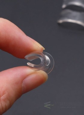 8 Sizes Silicone Invisible Clear Ring Size Adjuster Resizer