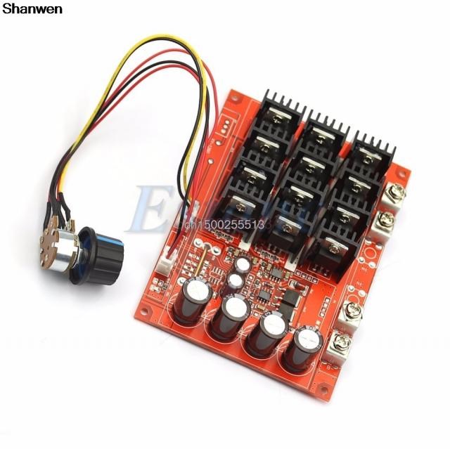 60A DC 10-50V Motor Speed Control PWM HHO RC Controller 12V