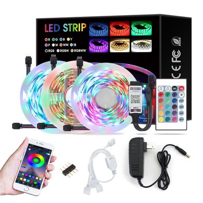 5M 10M 15M/Box Neon RGB LED Strip 2835 SMD Waterproof Wirele