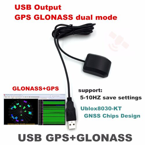 SB GPS GLONASS receiver antenna,SB output 0183NMEA, GPS data