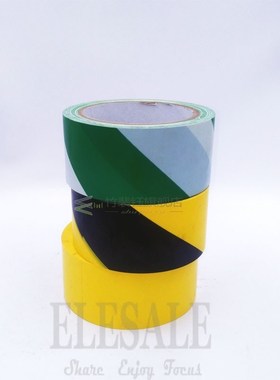 3 Rolls 48mm*18m Waterproof PVC Warning Tape Caution Barrier