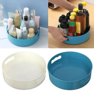 Multi-Function Rotating Tray/Kitchen Organizer/Cosmetics Org
