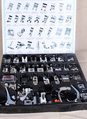 32pcs Domestic Sewing Machine Foot Presser Braiding Blind St