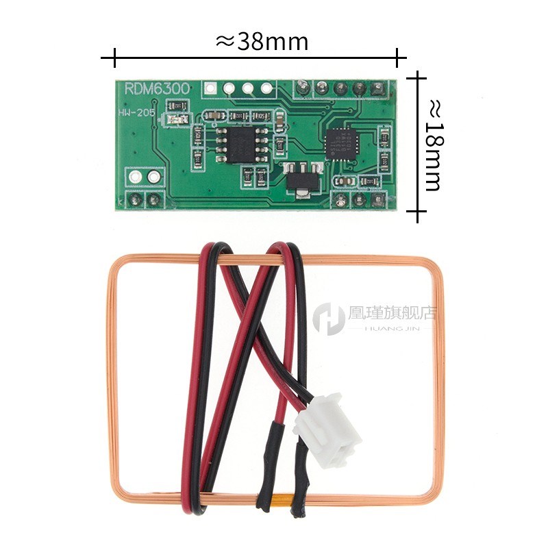 125Khz RFID Reader Module RDM6300 UART Output Access Control
