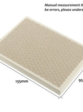 Ceramic Honeycomb Soldering Board Heating Boards 135x95x13mm