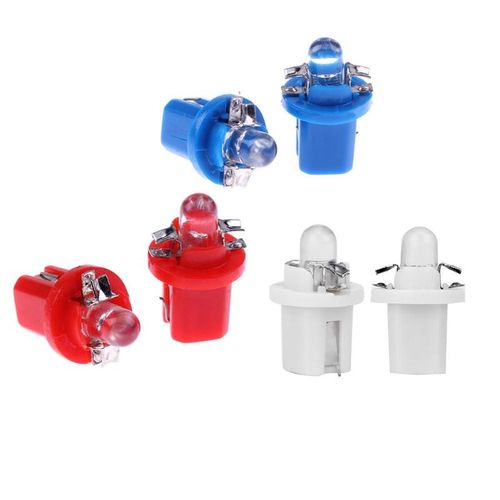 10Pcs T5 B8.5D 5050 D LED Car Light Automobiles Instrut Dash
