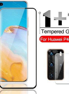 For Huawei P40 Pro Plus Lite e Camer Screen Protector Glass