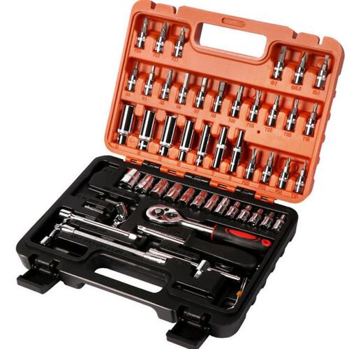 53pcs Combination Tool Wrench Set Batch Head Ratchet Pawl So