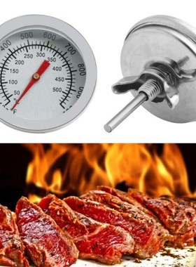 Stainless Steel Barbecue BBQ Smoker Grill 50-500℃ Thermomet