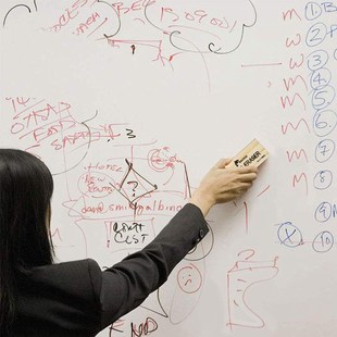 2Pcs Wooden Blackboard Chalkboard Whiteboard Eraser Cleaner