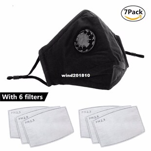 Dustproof Mouth Mask,  N99 PM2.5 Carbon Filter Polluti