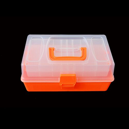 Portable Fishing Storage Case Tackle Box Plastic Waterproof