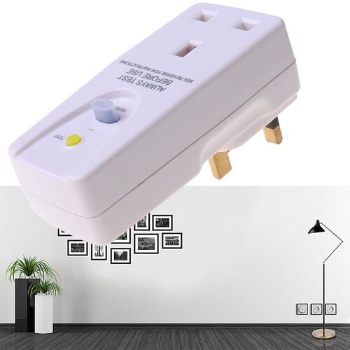 UK 13A Converter Socket Safety Smart Home Circuit Breaker Cu