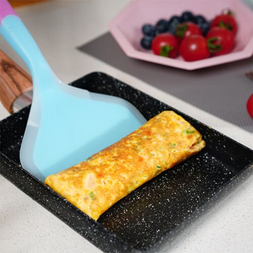 Square Mini Nonstick Pan Stone Fried Egg Burger Small Frying