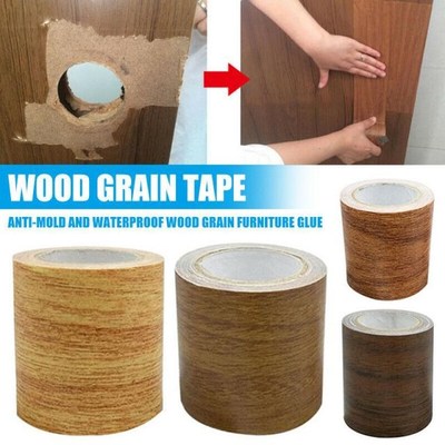 5.7cm*4.57m/Roll Realistic Wood Grain Repair Adhensive Duct