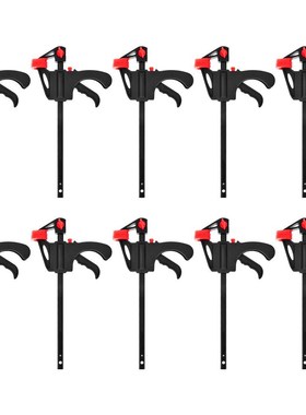 4 inch 1/2/5/10Pcs  Woodworking Work Bar F Clamp Clip Set Gr