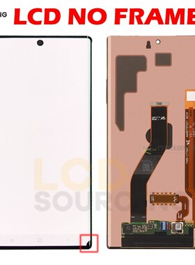 AMOLED LCD  Samsung Note 10 LCD Display N970F Touch Screen D