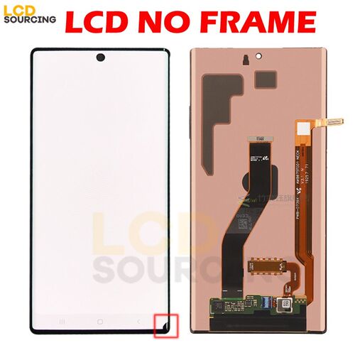 AMOLED LCD  Samsung Note 10 LCD Display N970F Touch Screen D