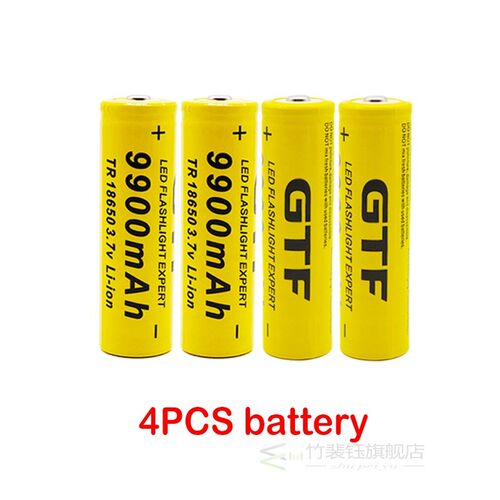 New 18650 battery 3.7V 9900mAh rechargeable lion batter