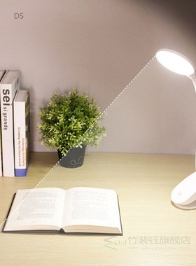 Clip Wireless Table Lamp Flexo 18650 Battery Rechargeable Go