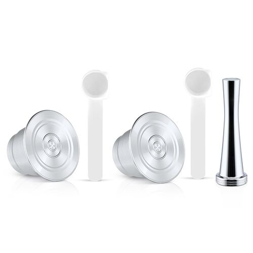 Stainless Steel Espresso Oil Coffee Capsule Pods Filter Comp
