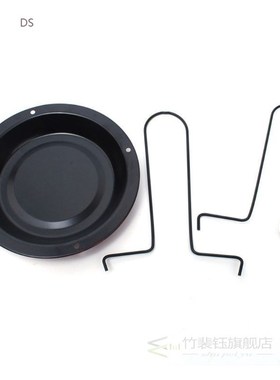 Steel Upright Chicken Roaster Rack With Bowl Tin Non-stick C